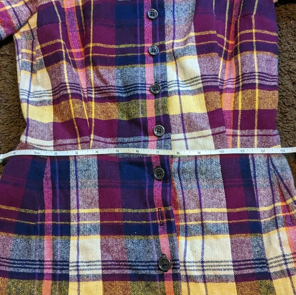 Vintage small tweed dress by The Cottager for Junior Petite - Picture 4 of 6